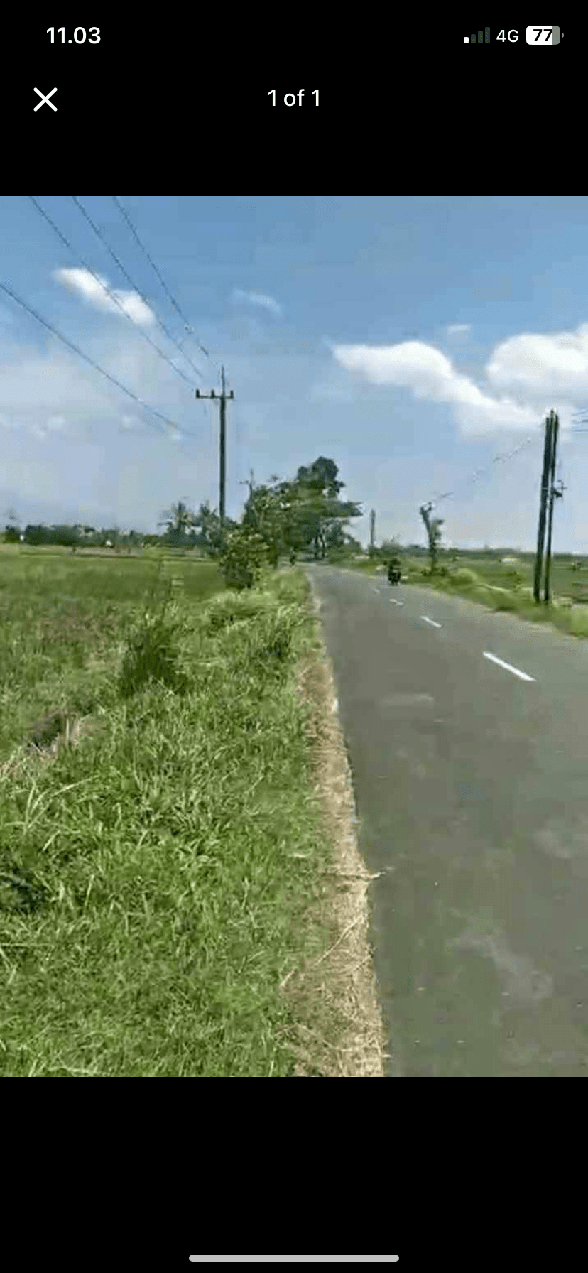 Tanah Mumbulsari, lengkong, Pinggir Jalan